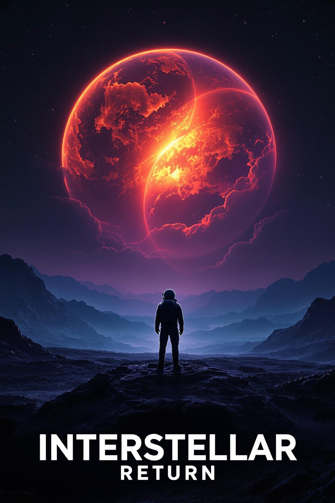 大叔影视出品电影《星际归途》封面海报